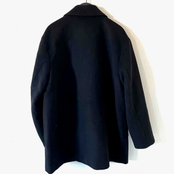 Zara Oversized Coat Black Size XS NWT - Picture 13 of 14